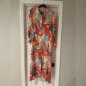 Alexis for target maxi shirt dress